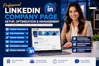 linkedin company page moderator and ghost writer