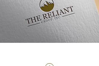 do unique financial accounting logo design for your company