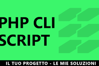 create a php cli script to run on your linux server