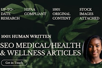 write the best SEO health and wellness article and blog post
