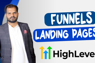 build sales funnels, and landing pages at go high level