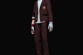 2d 3d character design 2d 3d character modeling 3d printing pixar style