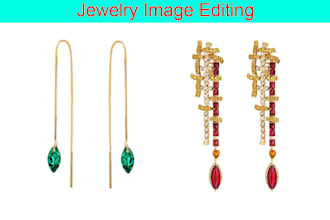 jewelry image editing and jewelry touch up looking