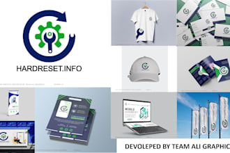 produce a attractive logo and brand identity for your brand
