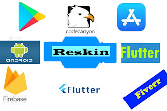 reskin, rebrand, customize, your codecanyon flutter, and android app