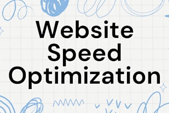 do wordpress website speed optimization, improve page speed