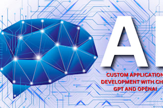 do custom application development with chat gpt and openai