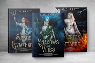 create a professional book cover illustration