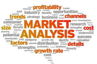 conduct market research analysis for USA and europe