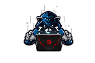 design esports mascot logo for twitch, discord, and youtube