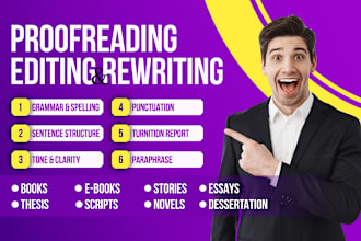 copy editing, proofreading, rewriting books, ebook, story, novels, essay