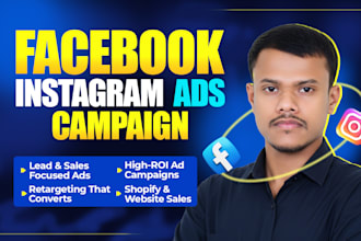 manage meta ads campaigns for sales and lead generation