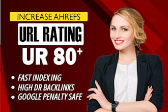 increase url rating ahrefs ur 80 plus