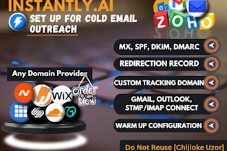 setup instantly ai for cold email campaign and cold email deliverability