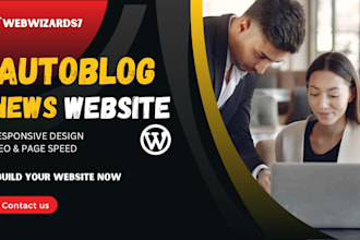 create an autoblog or autopilot automated news website adsense friendly