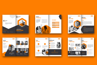 real estate brochure digital brochure marketing  brochure professional brochure