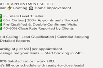 do cold calling for appointments