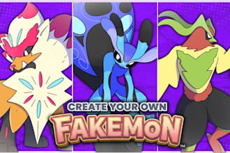 draw your fakemon or pokemon art