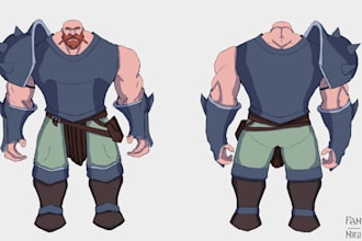 create the character sheet for your character