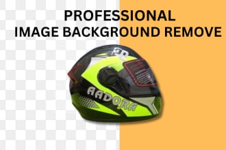 remove background 10 images with white or transparent and product image editing