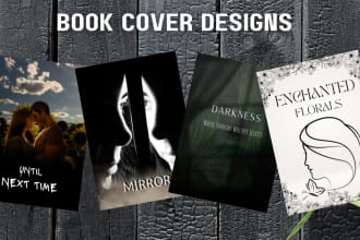 design professional book cover, ebook cover, paperback cover