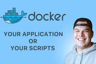 dockerize and deploy your applications, scripts or services