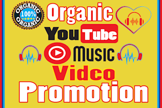 do youtube music video and yt music promotion