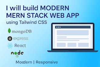 build a mern web application with react and node js