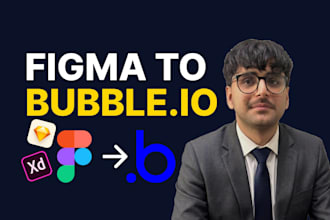 convert your figma design into a responsive bubble io app