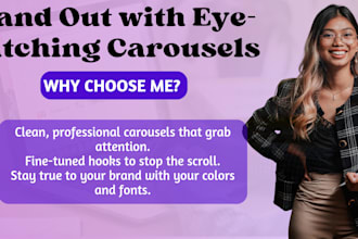 create linkedin carousel, cheat sheets and post designs