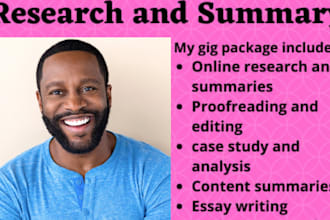 research and summarize your tasks in apa, mla, harvard or chicago