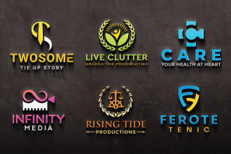 do emblem, minimalist, lettermark, iconic or 3d business logo design
