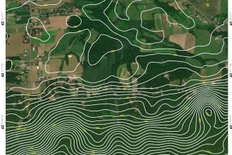 provide contour map, topo map, contour lines for your sight or business