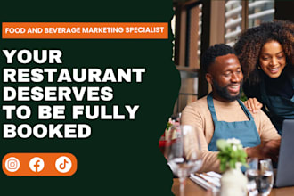 do social media marketing for your restaurant, cafe, or food business
