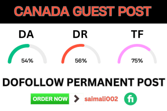 canada guest post with high da dr contextual backlinks