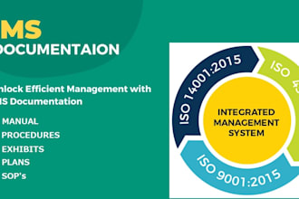 provide iso 9001, 14001 and 45001 documentation and certification