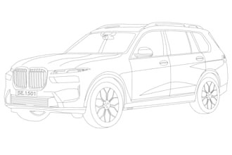 draw your vehicle or car line art illustration