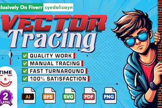 redo, remake, recreate, resize, edit logo jpg, png to vector