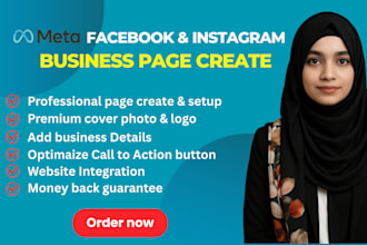 create facebook business page, setup and manage