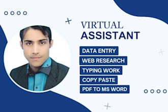 do data input, search data and data collection