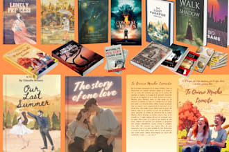 do minimalist book cover, artistic poetry and fantasy book cover