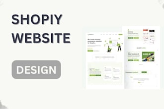 do shopify website, shopify store design,shopify dropshipping store or ecommerce