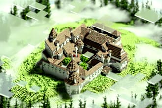build minecraft structures for you that you like