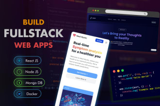develop custom full stack web apps as a mern stack developer