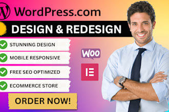 do wordpress design, wordpress developer, elementor expert