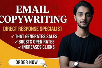 write high converting direct response email copy for sales
