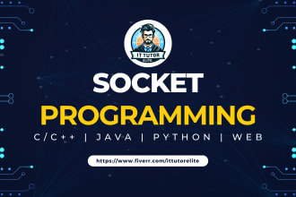 do socket programming in java and c