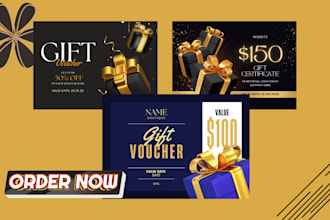 design voucher, gift certificate,coupon and loyalty card