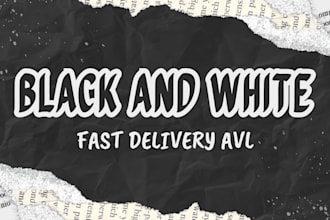 convert color photo to black and white with highlights