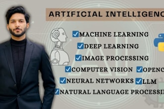 build ai ml dl nlp model and do opencv image processing tasks